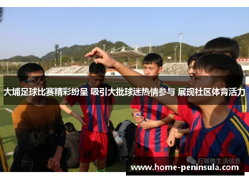 大埔足球比赛精彩纷呈 吸引大批球迷热情参与 展现社区体育活力